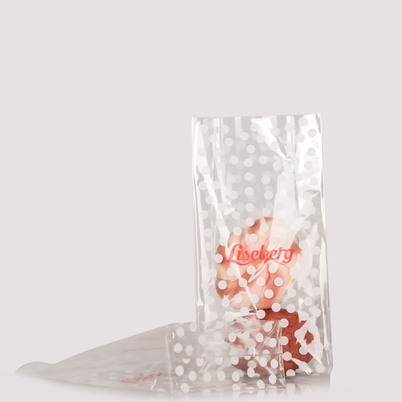 OPP Single Layer White Snow Printing Candy Pouch